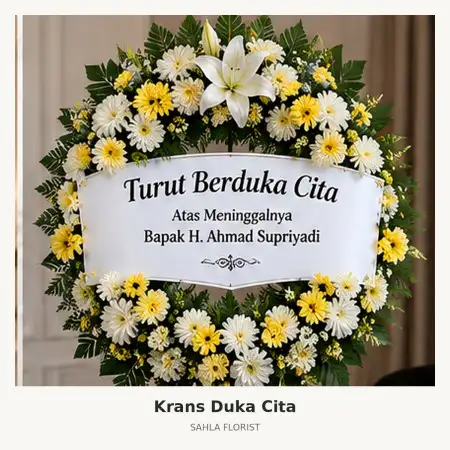 Krans Bunga Duka Cibodas